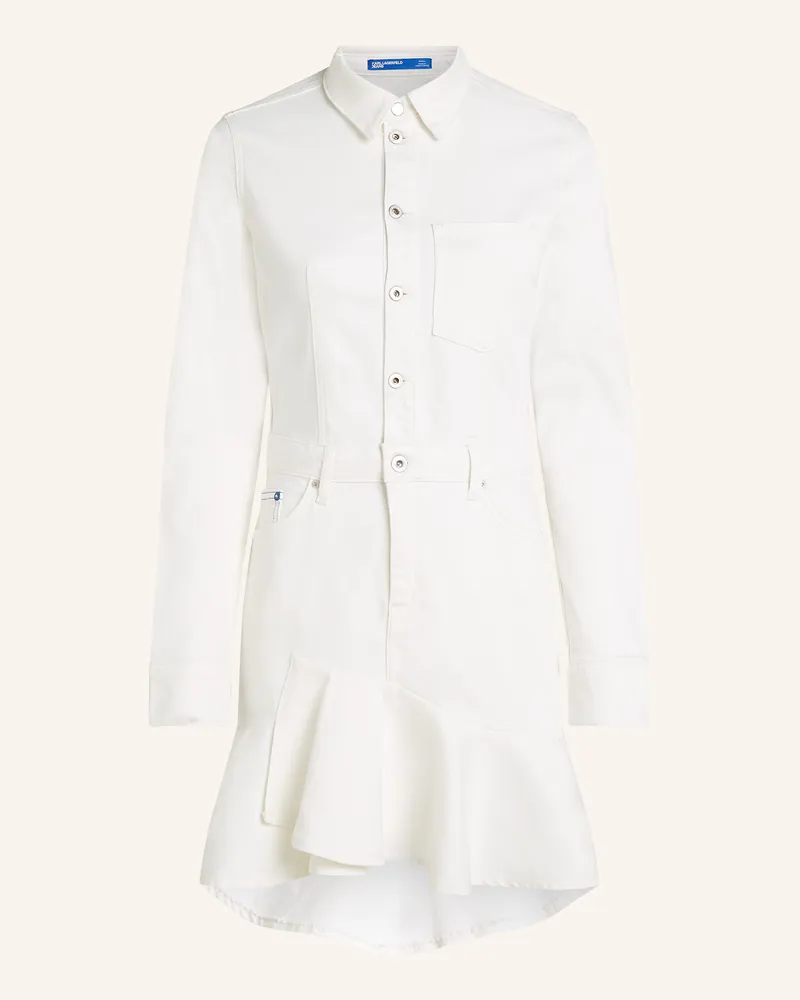 Karl Lagerfeld Kleid Weiss