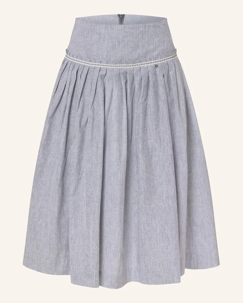 Die Rockmacherin Rock Weissach Mit Leinen blau Blau