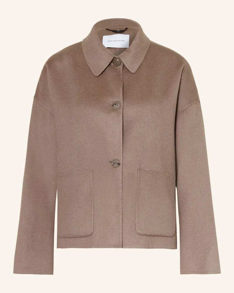 Iris von Arnim Cabanjacke DAVIA mit Cashmere Taupe
