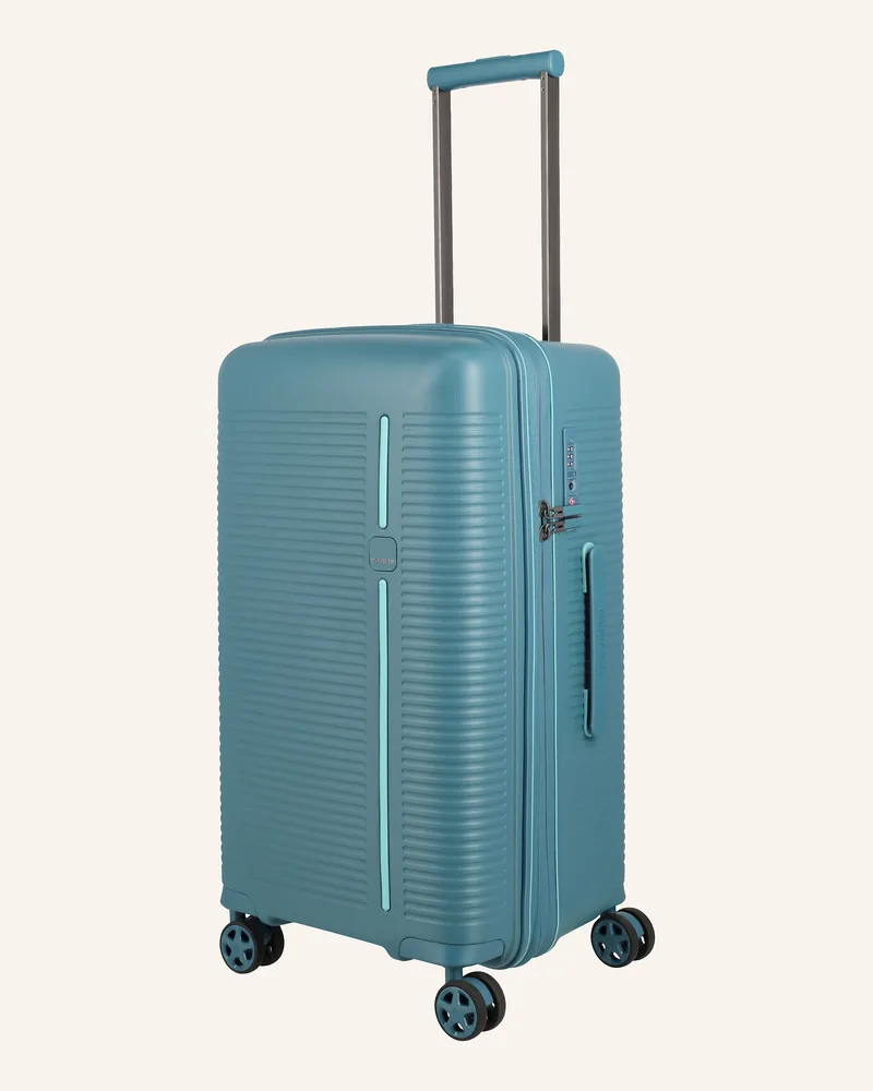 Travelite Trolley Roomer M blau Petrol