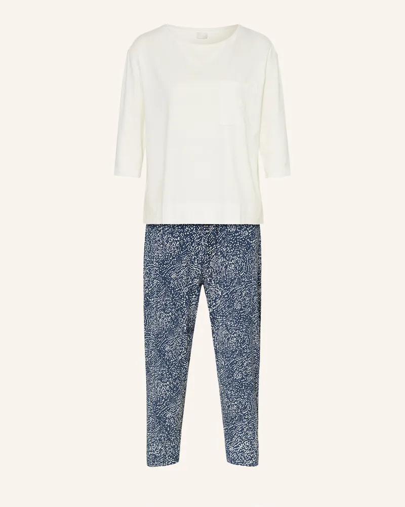 Mey 3/4-Schlafanzug Serie LIAH Weiss