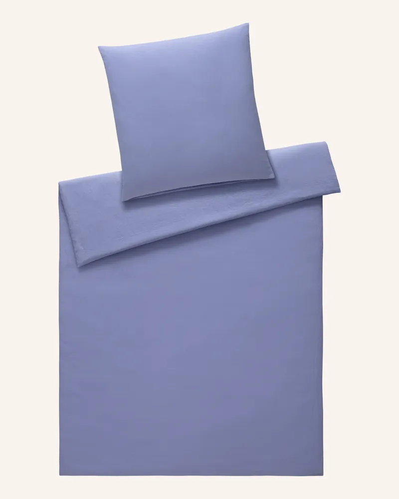 elegante Bettwäsche BREEZE Blau