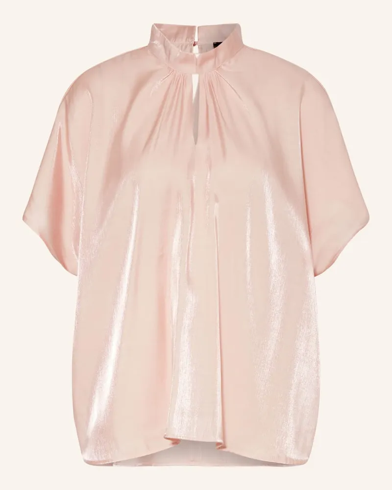 More & More Blusenshirt aus Satin Rosa