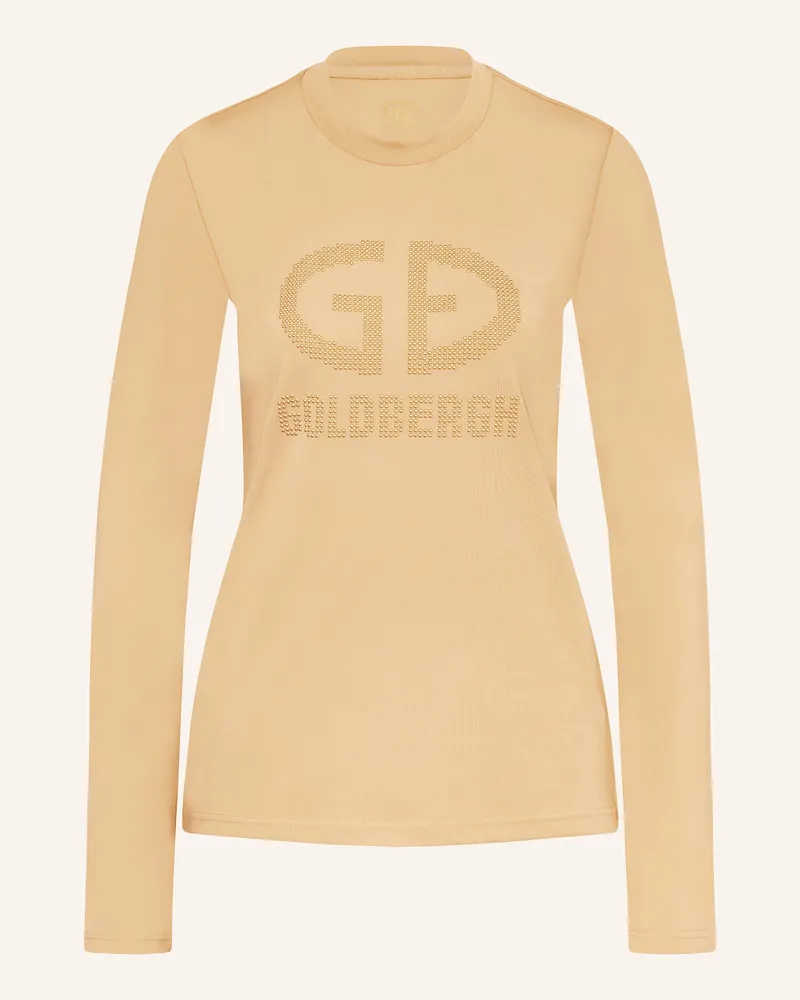 GOLDBERGH Funktionsshirt BLITZ Hellbraun