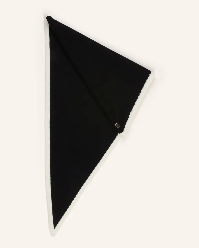 Sandro Dreieckstuch schwarz Schwarz