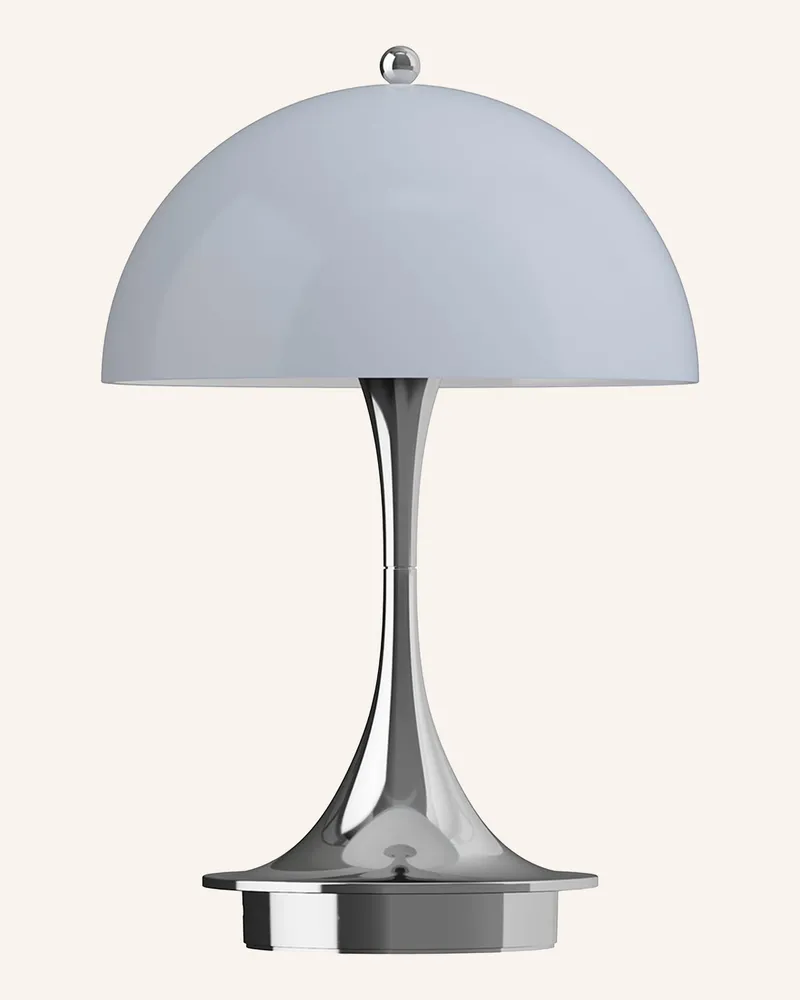 Louis Poulsen Tischleuchte Panthella 160 Portable grau Blaugrau