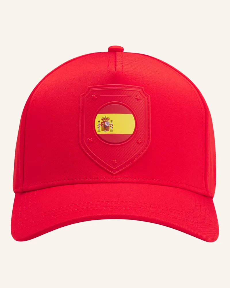 HUGO BOSS Gewebte Cap Poulin-Bc D'lux-Flag rot Rot