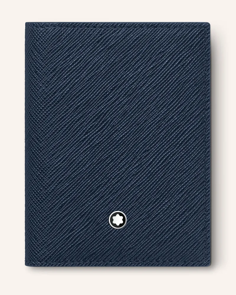 Montblanc Saffiano-Kartenetui SARTORIAL Dunkelblau
