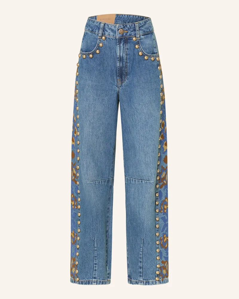 FARM Rio Straight Jeans mit Nieten L0034