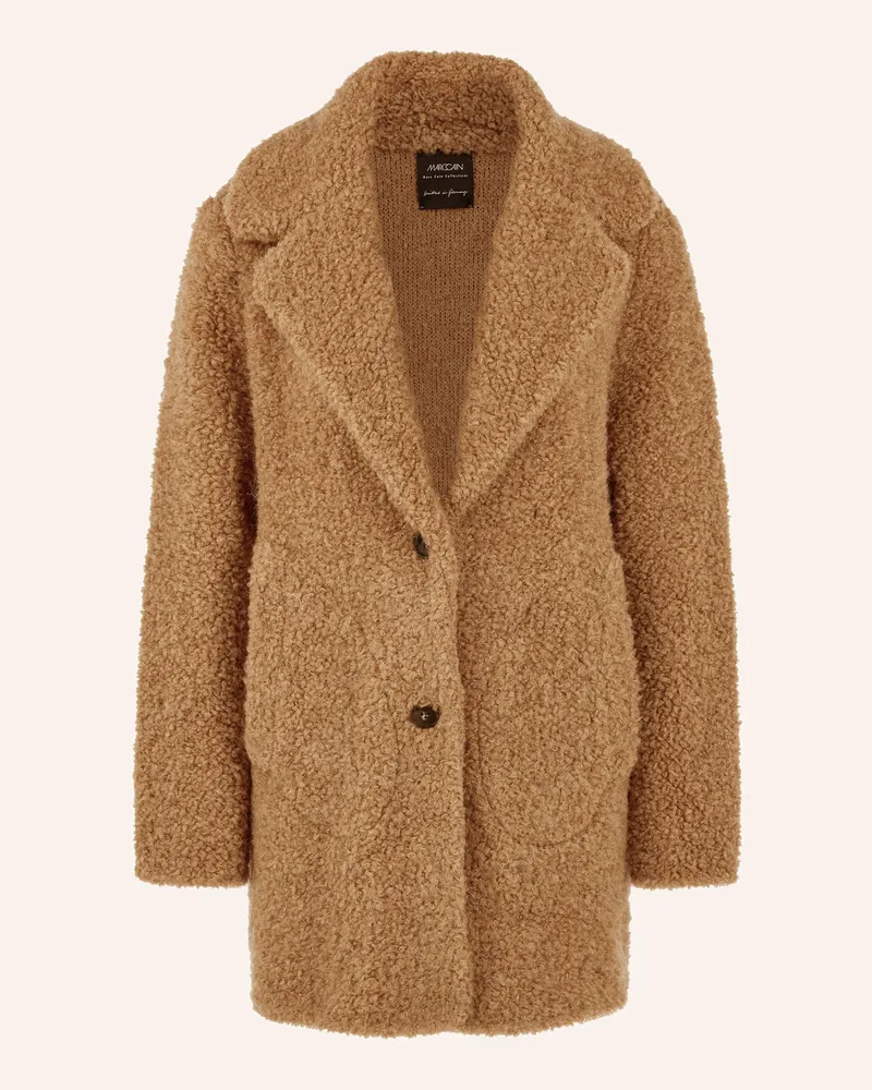 Marc Cain Strickmantel Aus Bouclé braun 625