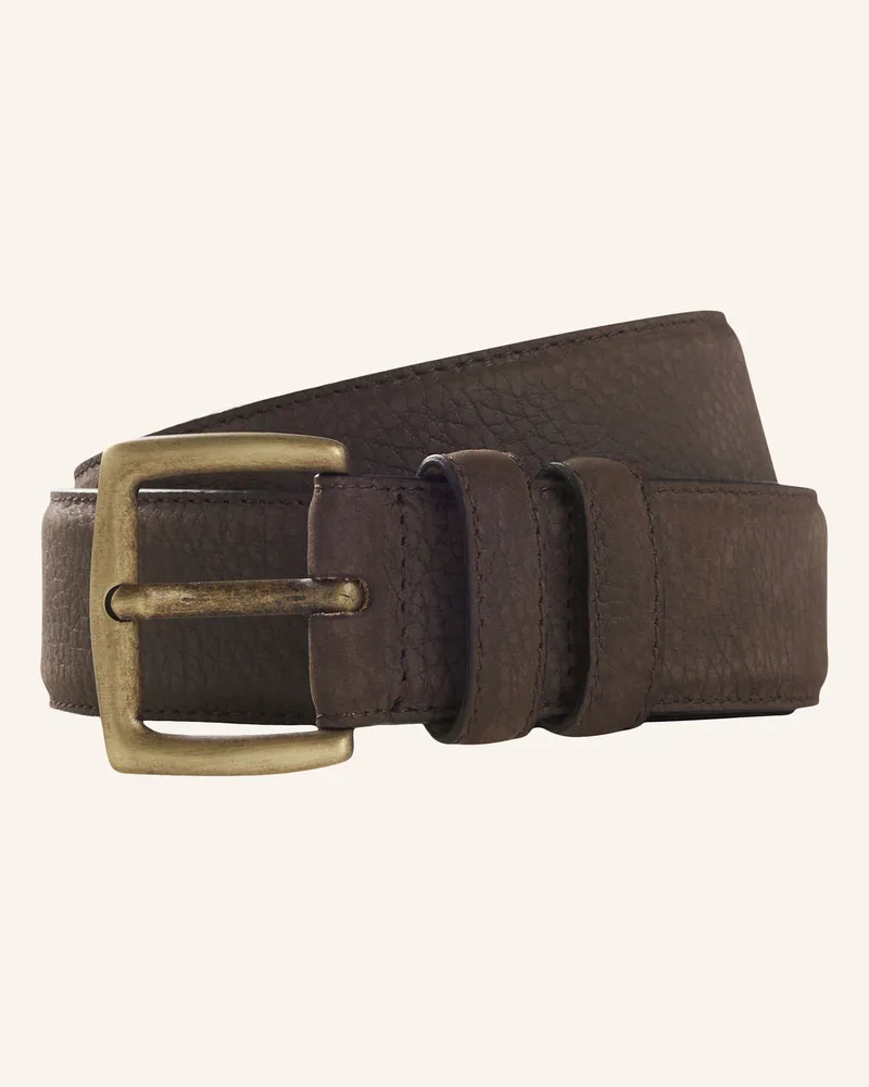 HUGO BOSS G�Rtel Rhys-Nb-S_Sz35_Db braun Dunkelbraun