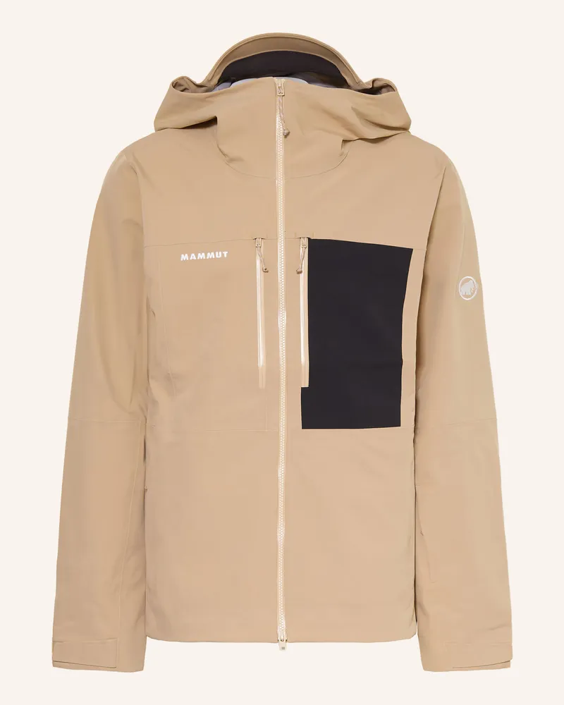 Mammut Hardshell-Skijacke Stoney beige Beige