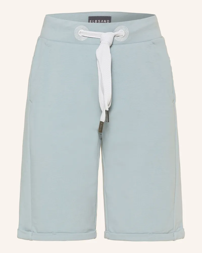 ELBSAND Sweatshorts Brinjana blau Blaugrau