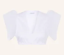 Dirndlbluse weiss