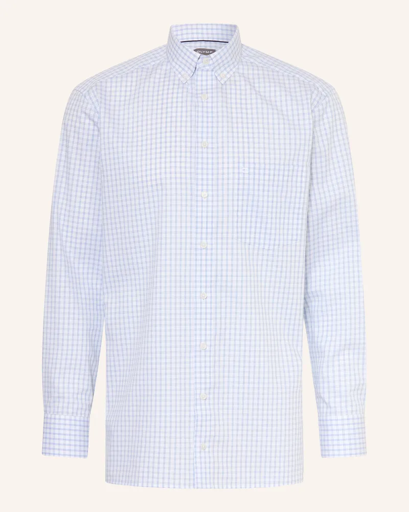 Olymp Hemd Luxor Comfort Fit blau Weiss