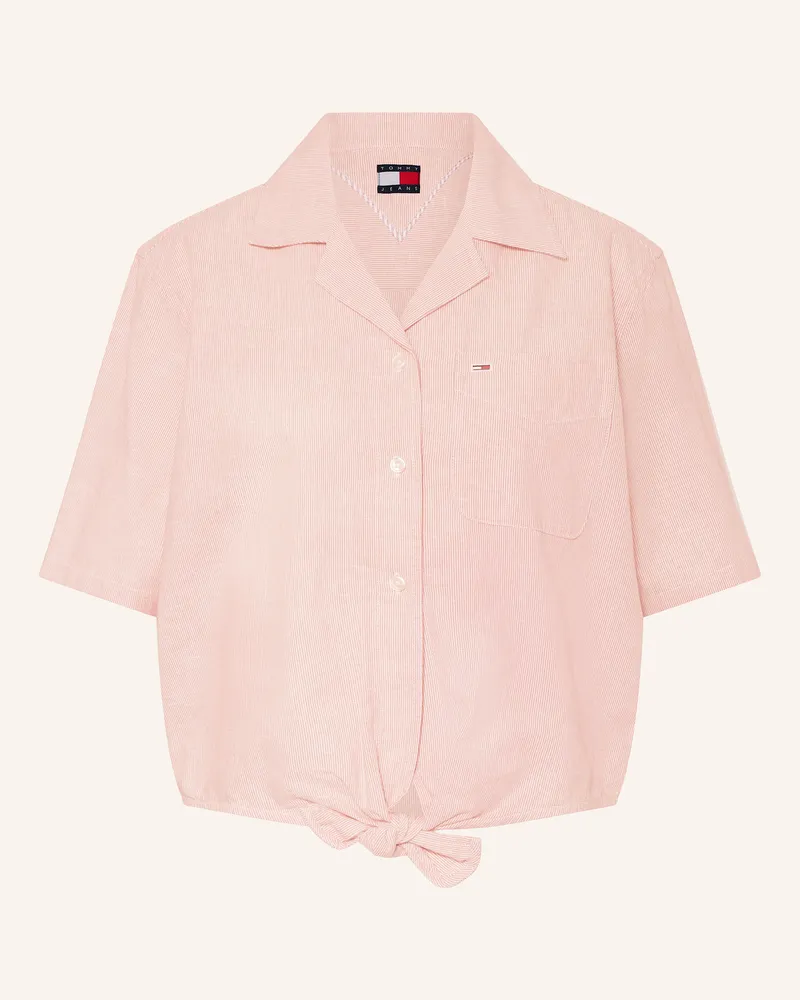 Tommy Hilfiger Hemdbluse Hellrot