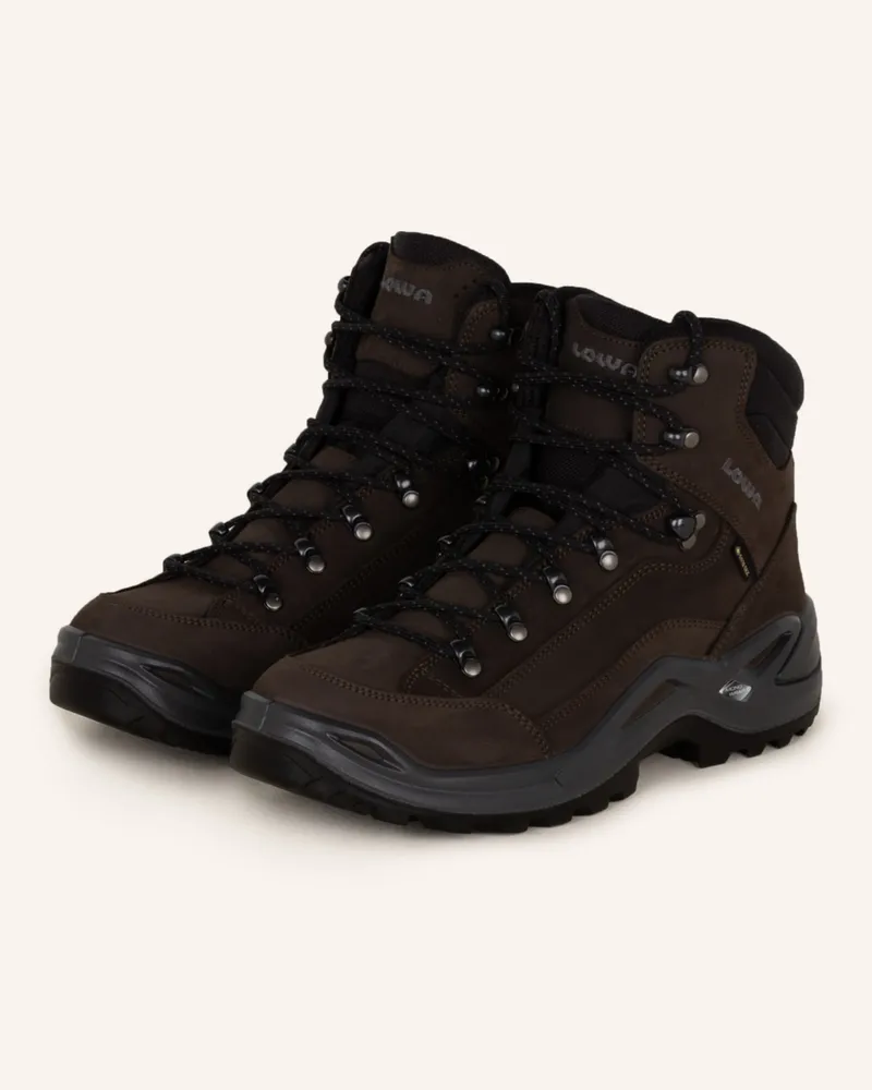 Lowa Multifunktionsschuhe Renegade Gtx Mid braun Schwarz