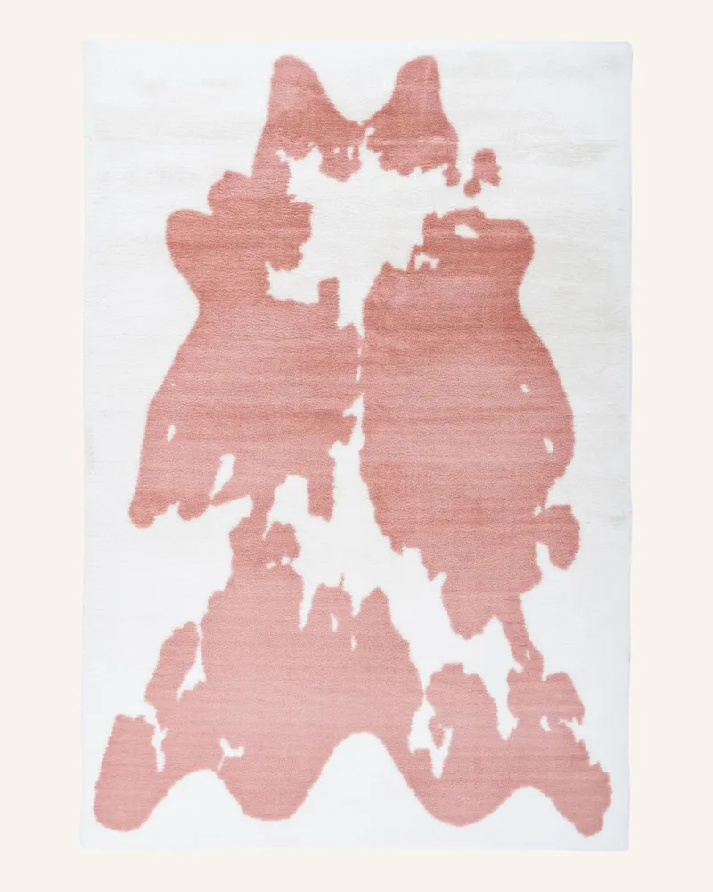 Kayoom Hochflor Teppich RABBIT Rosa
