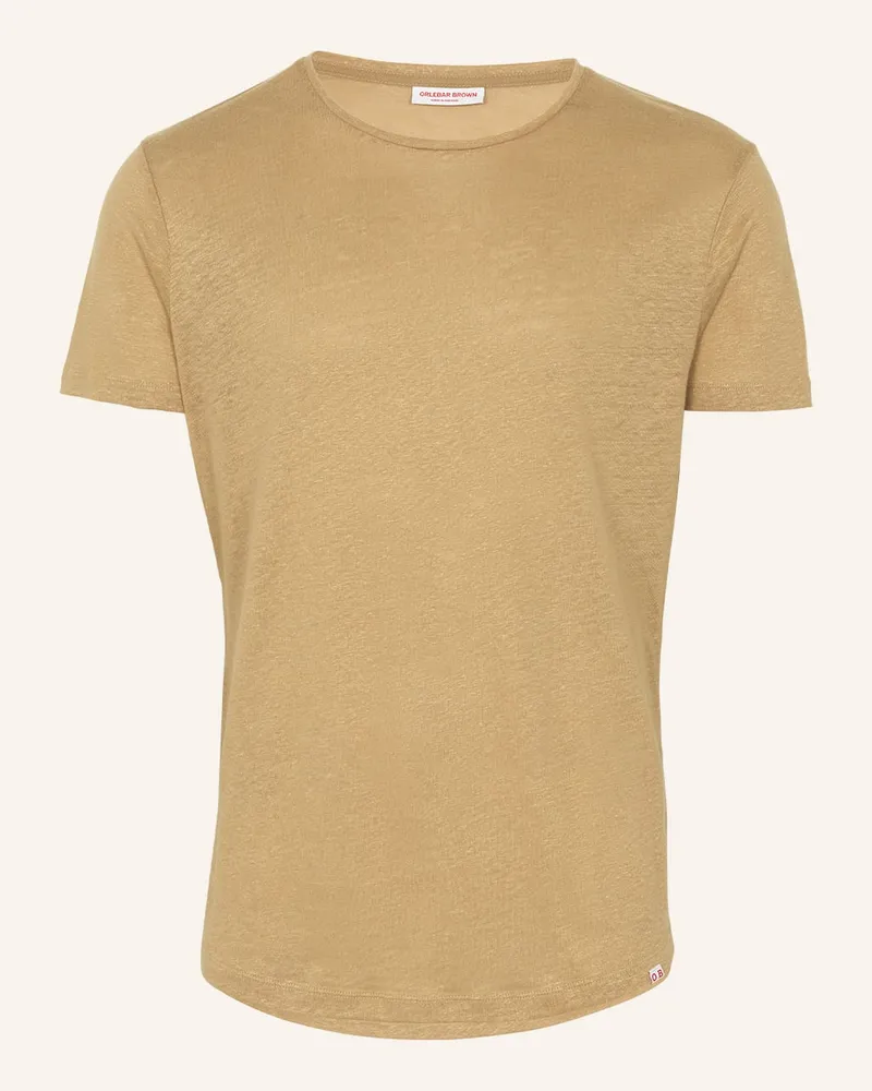 Orlebar Brown T-Shirt OB-T LINEN Braun