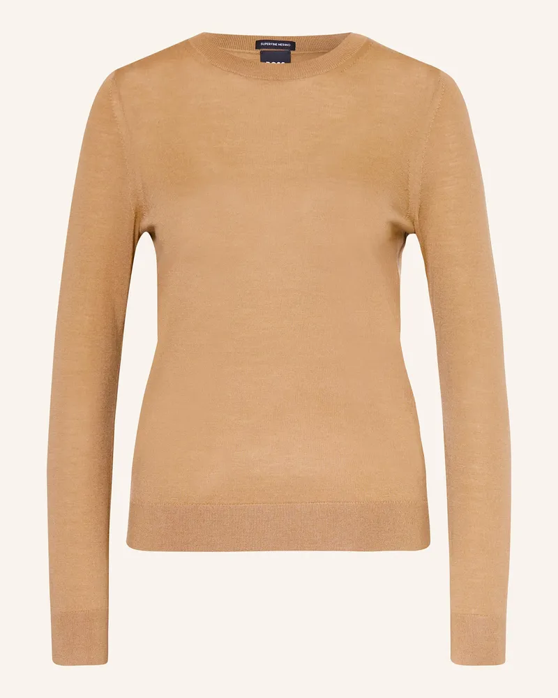 HUGO BOSS Pullover FERPINA Beige