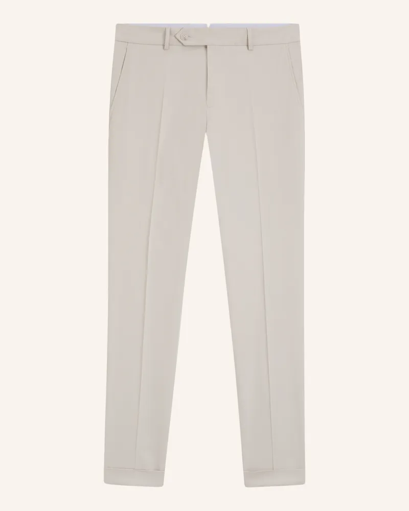 HUGO BOSS Business Hose H-GENIUS-TU-WG-262F Slim Fit Hellgrau