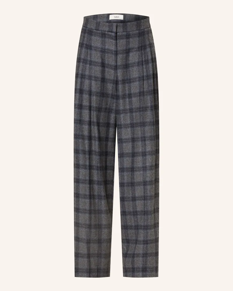ba&sh Marlenehose Tad blau Dunkelgrau
