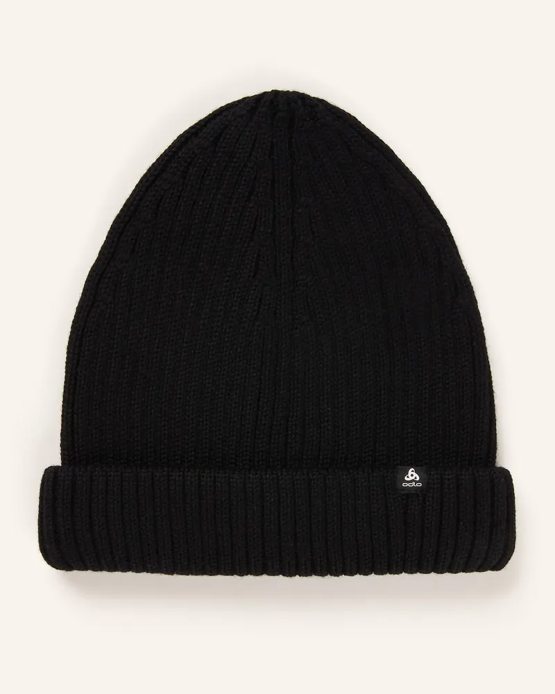 Odlo Mütze Merino Warm schwarz Schwarz