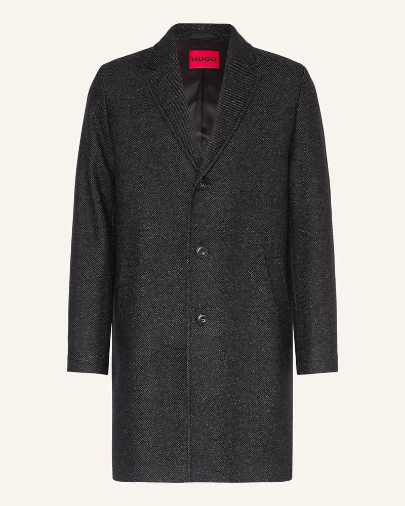 HUGO BOSS Mantel MALTE Schwarz
