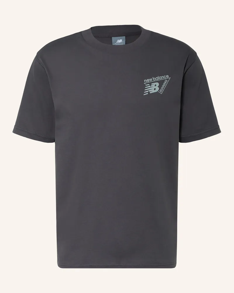 New Balance T-Shirt schwarz Schwarz