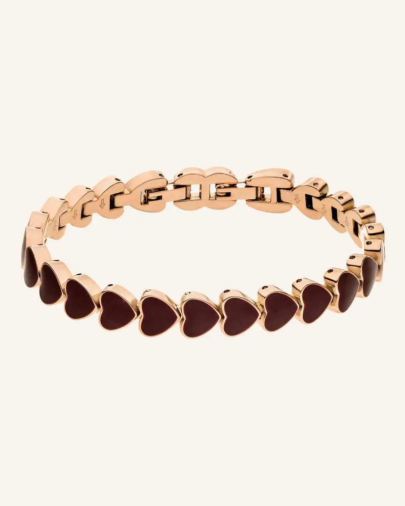 S.Oliver Armband  Aus  Metall rosegold Roségold