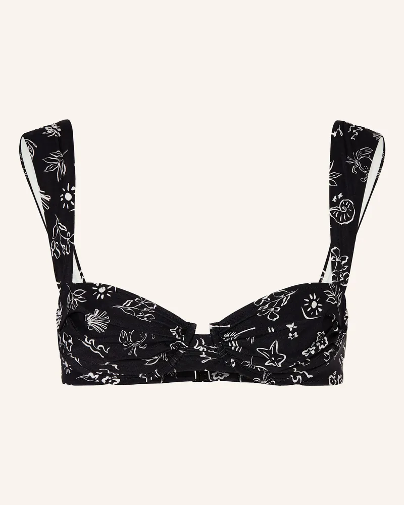 watercult Bügel-Bikini-Top CAFÉ LA MER Schwarz