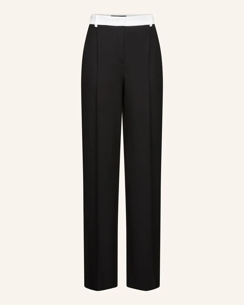 Karl Lagerfeld Hose schwarz Schwarz