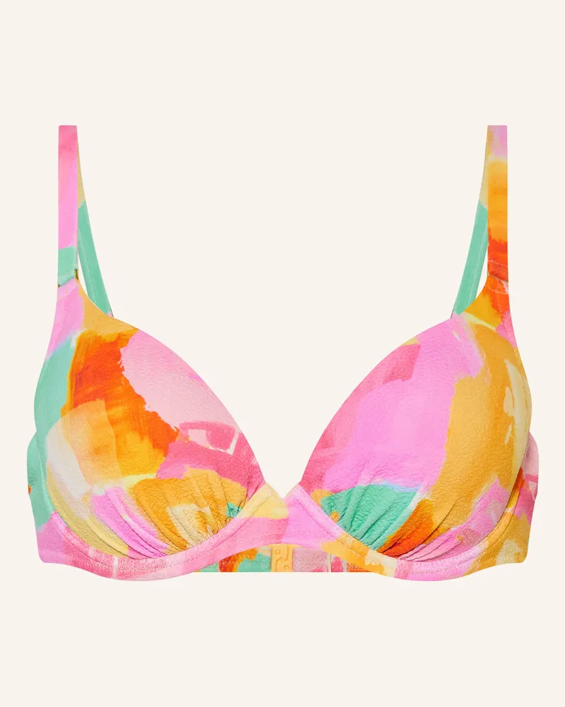 watercult Bügel-Bikini-Top Empowered Play rosa Rosa
