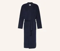 Herren-Bademantel Feather Terry blau