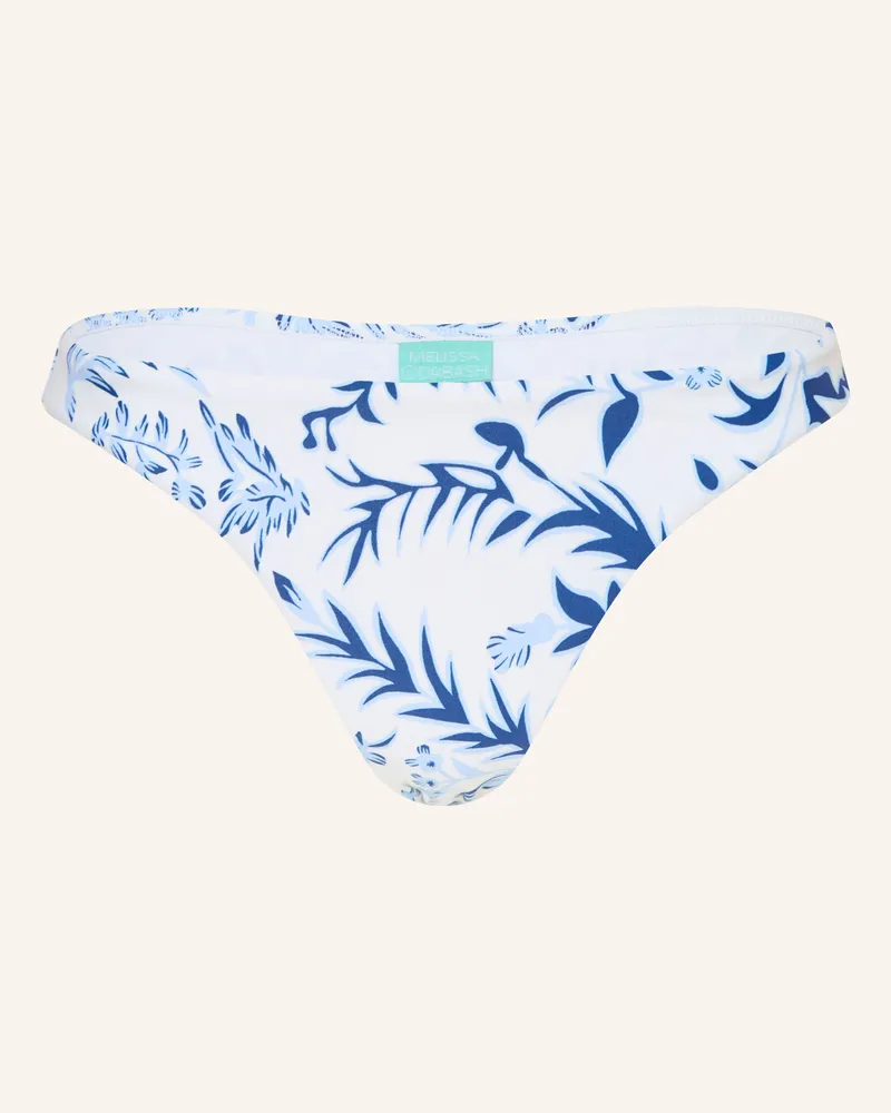 Melissa Odabash Basic-Bikini-Hose Jardin blau Weiss