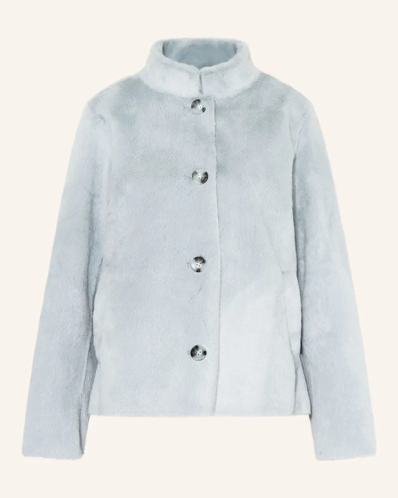 Rich&Royal Kunstpelz-Jacke Hellblau