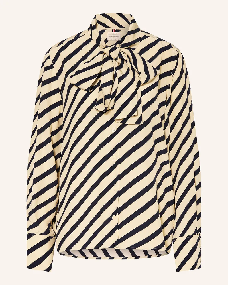 Tommy Hilfiger Schluppenbluse Dunkelblau