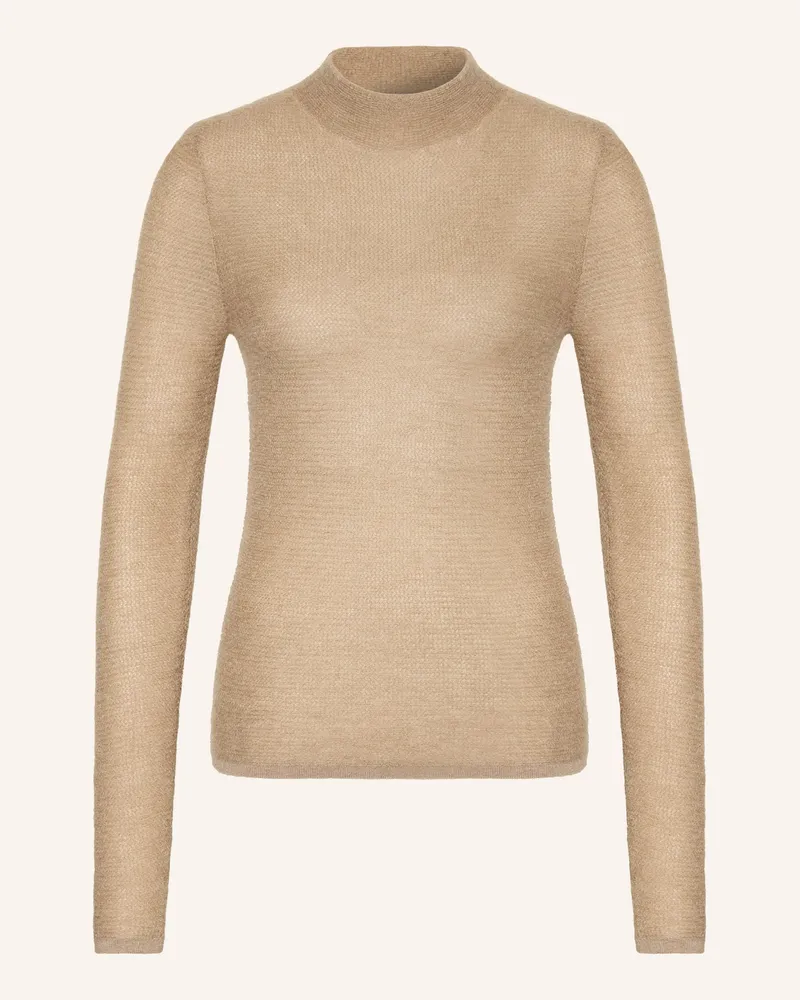 Tiger of Sweden Pullover ELLIE mit Mohair Hellbraun