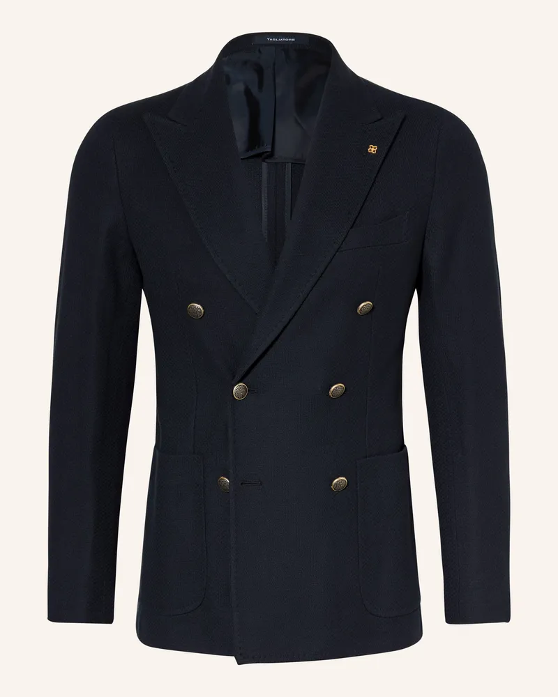 Tagliatore Jerseysakko Extra Slim Fit Dunkelblau