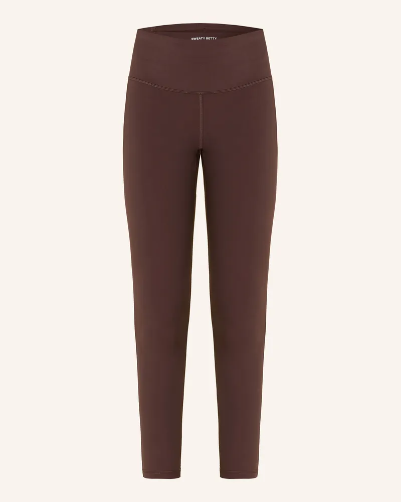 Sweaty Betty Tights Ultimate Studio braun Dunkelbraun