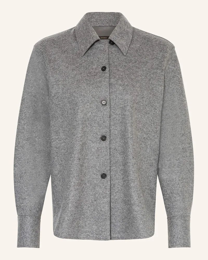 windsor. Hemdbluse Grau