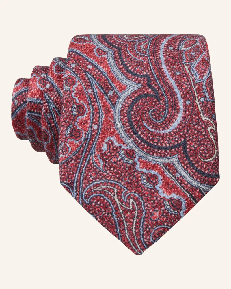 paul Krawatte rot Dunkelrot