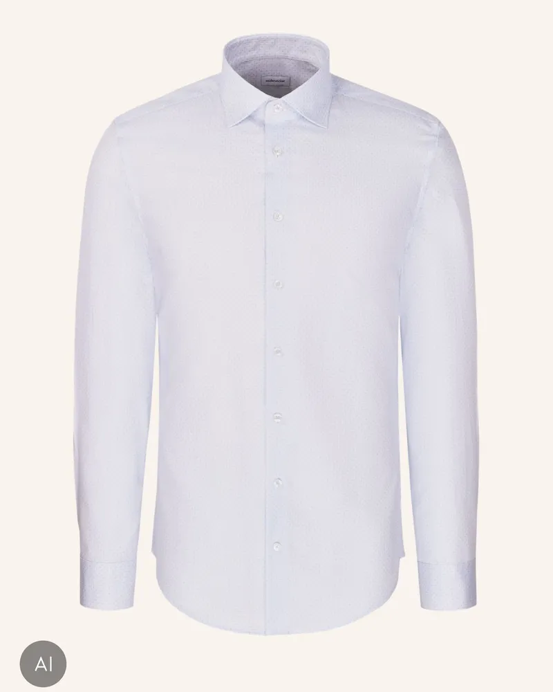 Seidensticker Business Hemd Slim Fit blau Hellblau
