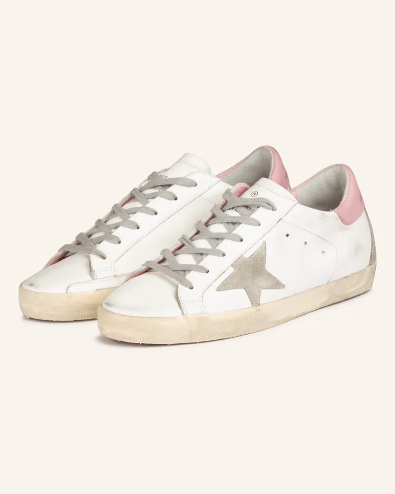 Golden Goose Sneaker SUPER-STAR Weiss
