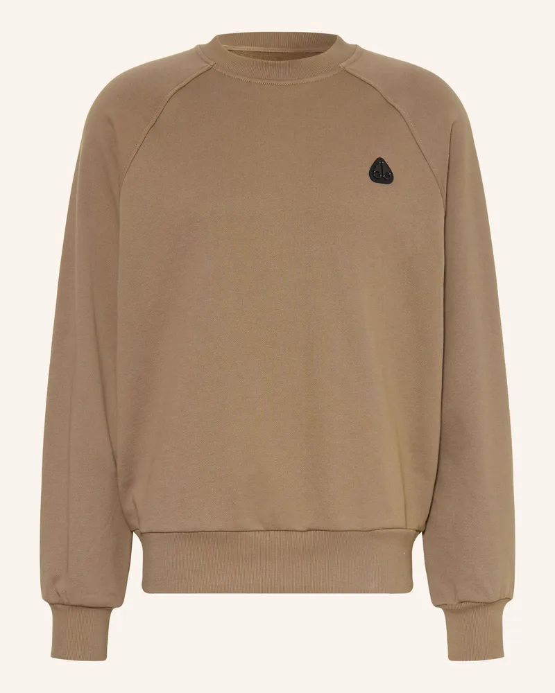 Moose Knuckles Sweatshirt Yul beige Khaki