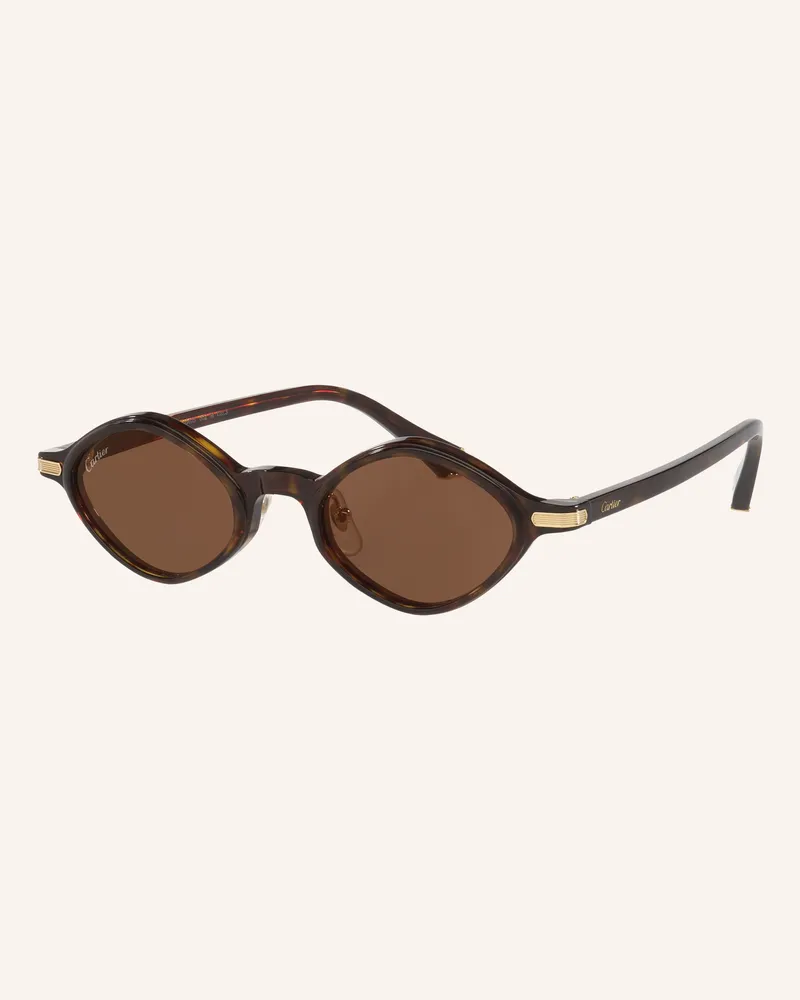 Cartier Sonnenbrille 6L001796 beige Havana