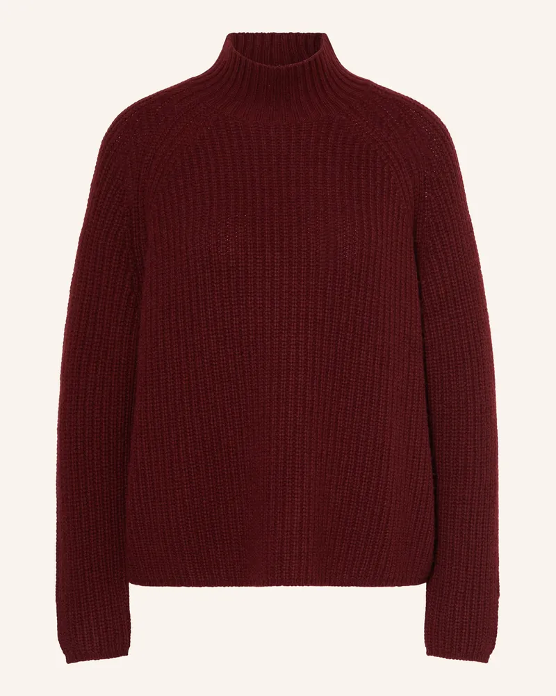 lilienfels Pullover mit Cashmere Dunkelrot