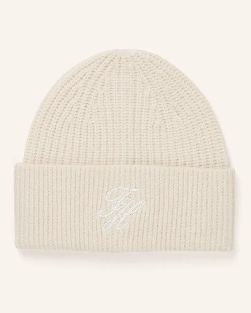 Tommy Hilfiger Mütze mit Cashmere Creme