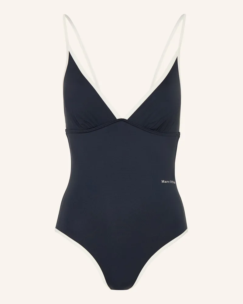 Marc O'Polo Badeanzug blau Dunkelblau