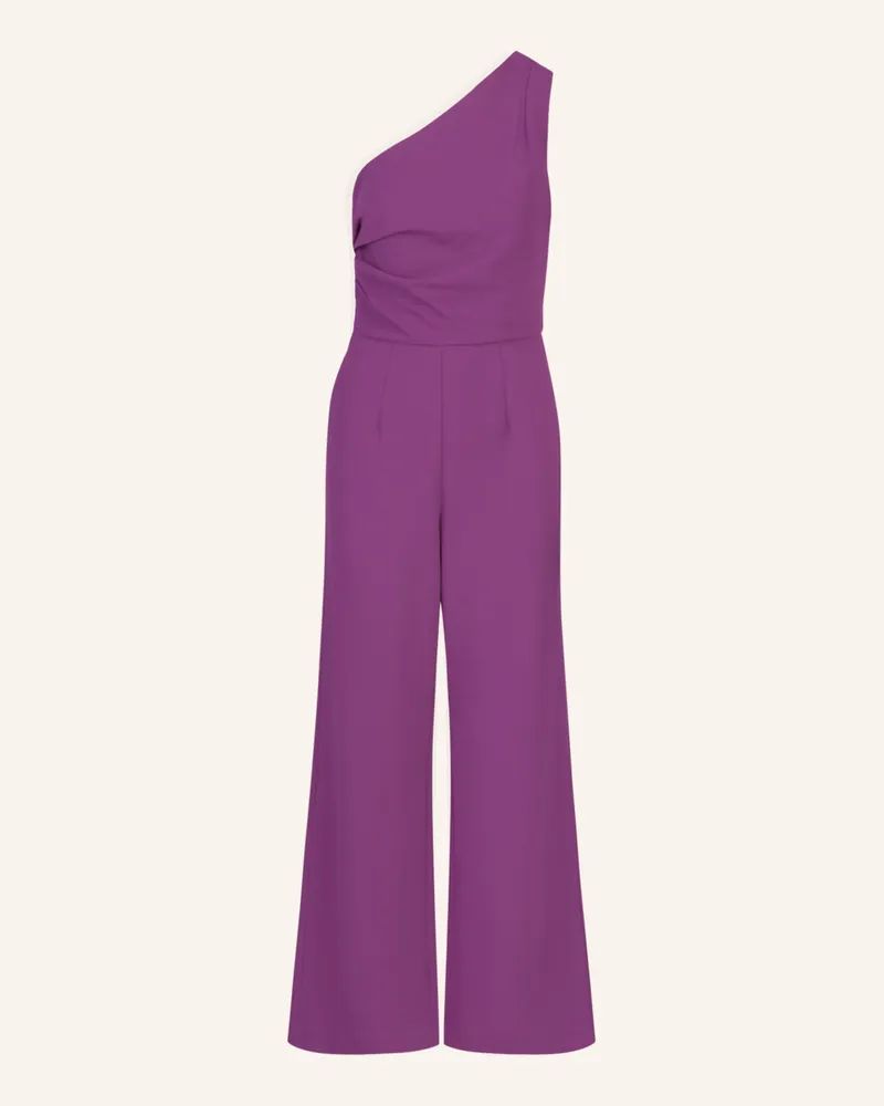 Apart One-Shoulder-Jumpsuit Lila